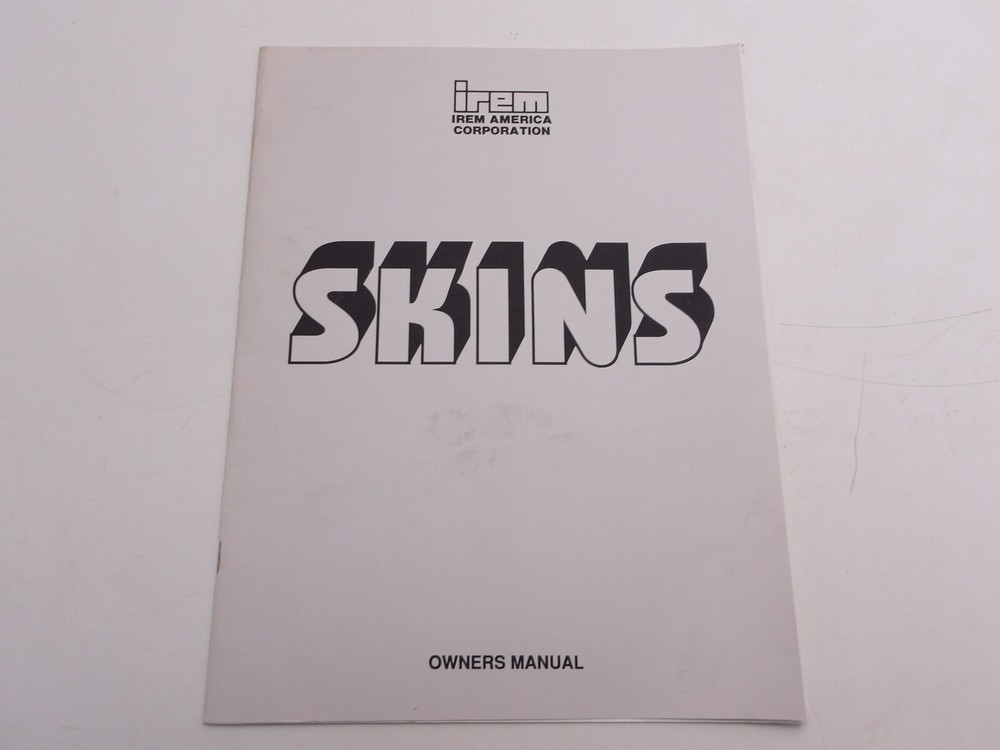 IREM - Skins - Owners Manual - NOS
