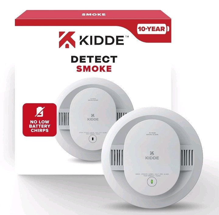 Kidde Smoke Detector Battery Powered LED Warning Light Indicators , 20SD10