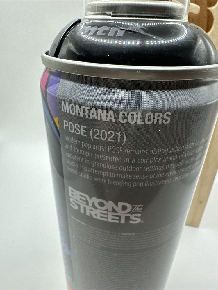 Mtn pose Can Ltd Edition Spray Graffiti Art