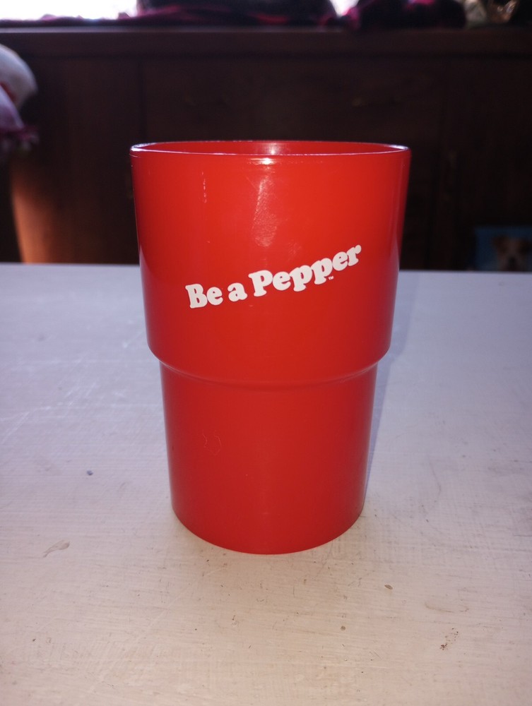 Vintage Dr. Pepper Cup Glass