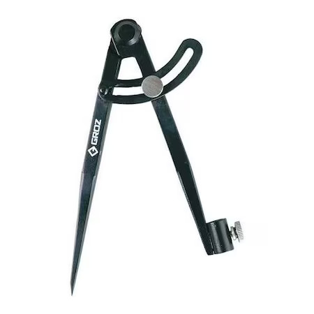 Groz 1551 Wing Compass, 8",