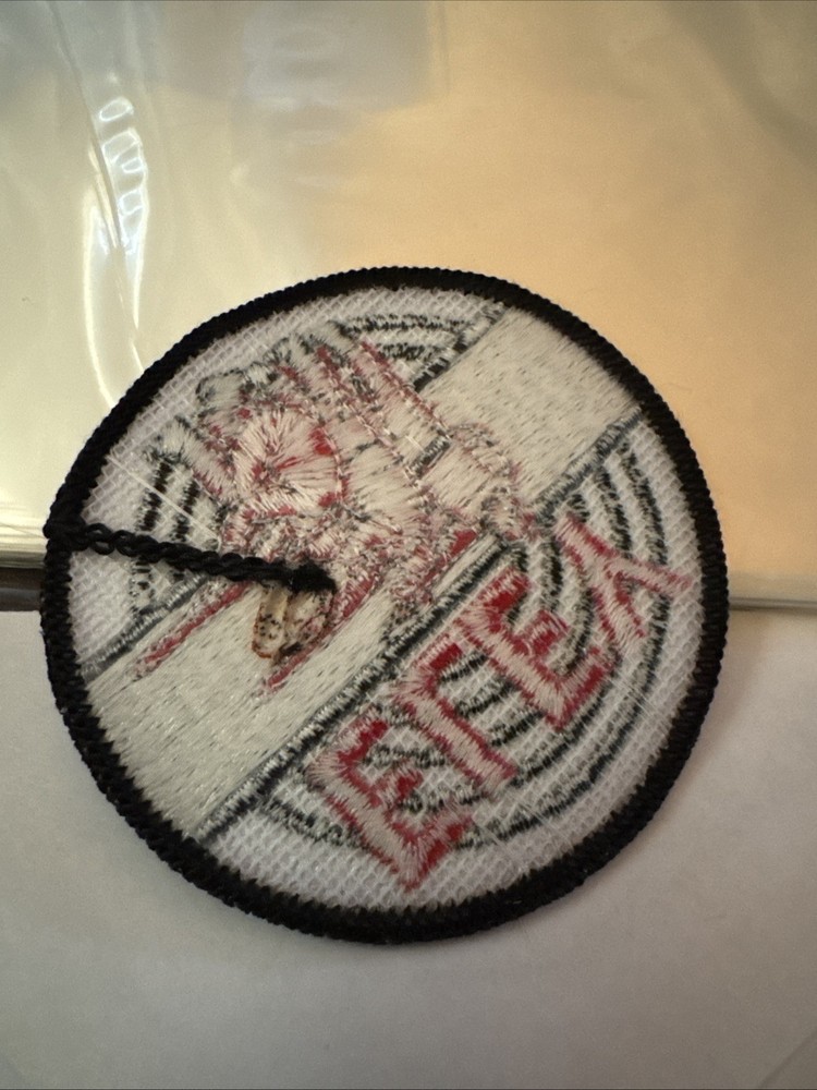 ELEY ammunition embroidered patch ammo red white 2 3/4”