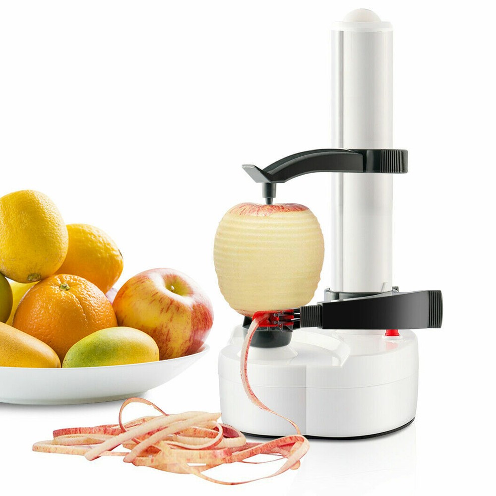 Automatic Peeling Machine For Fruit Apple Potato Peeler Corer Cutter Slicer US