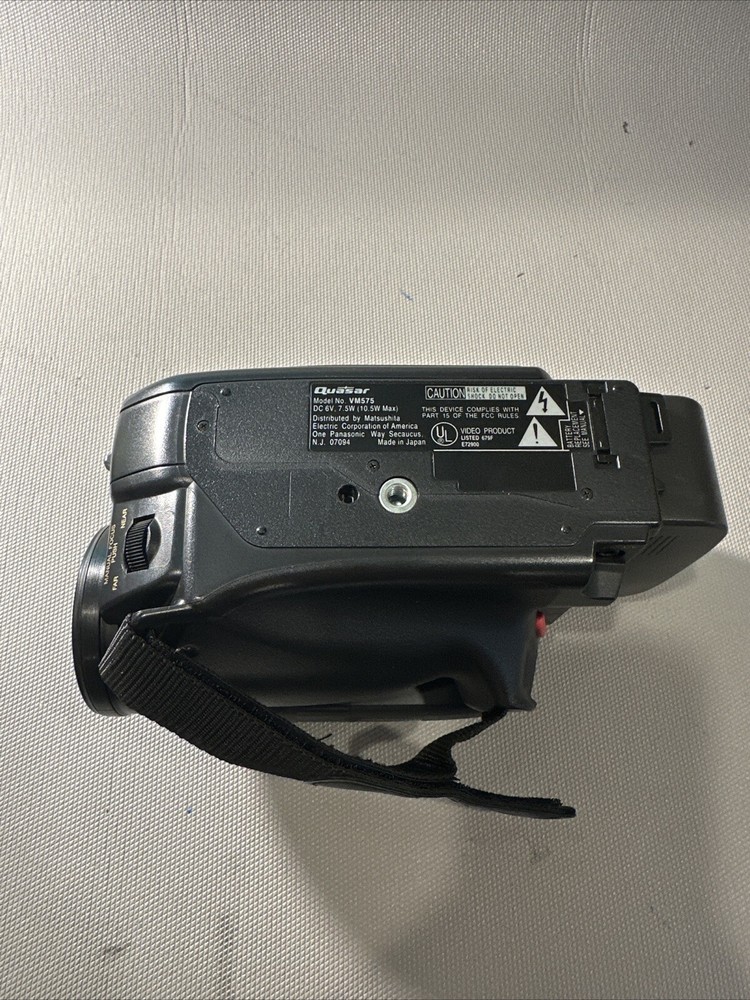 Quasar Palmcorder VM575 Camcorder UNTESTED