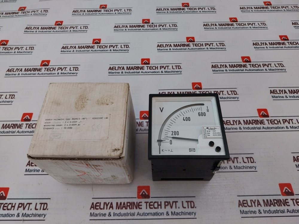 Deif 2EQ96/2 Analog Voltmeter 0-600V