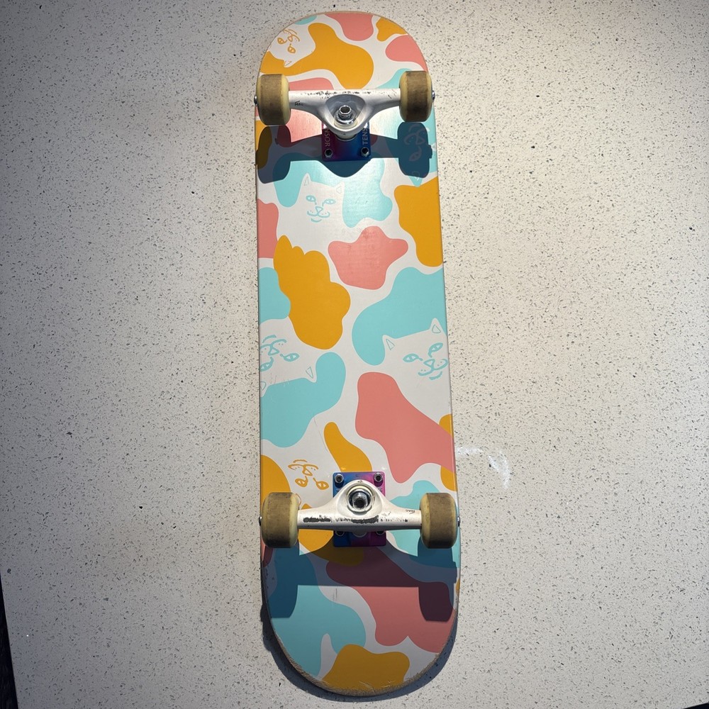RIPNDIP Skateboards Oversize Camo 8.25" Deck