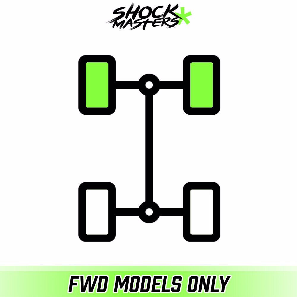 For 2008-2014 Dodge Avenger Front Rear Complete Struts