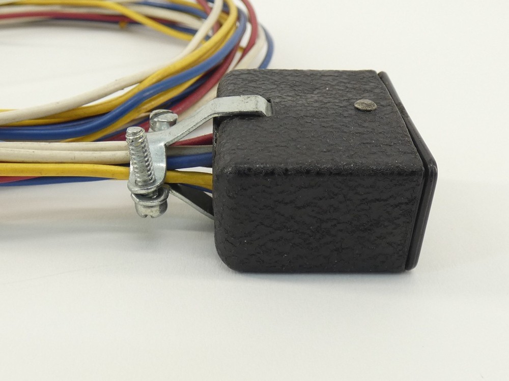 Black Connector and Wires