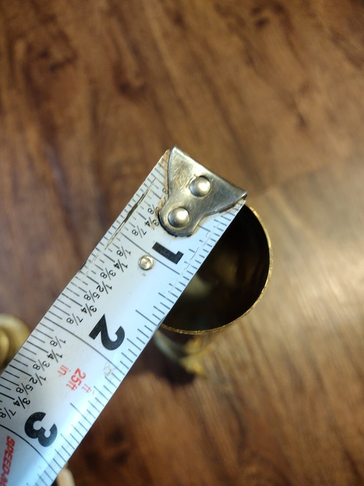 1.5" Brass Pipe Lot 4 Pieces