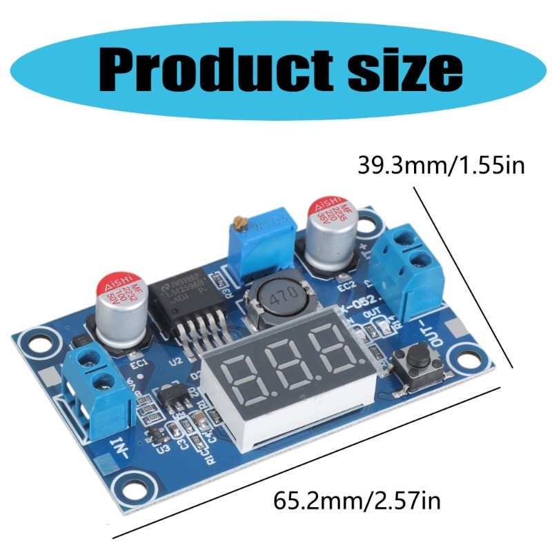 DCBuck Converters Board Adjustable Voltages Regulator Power Module