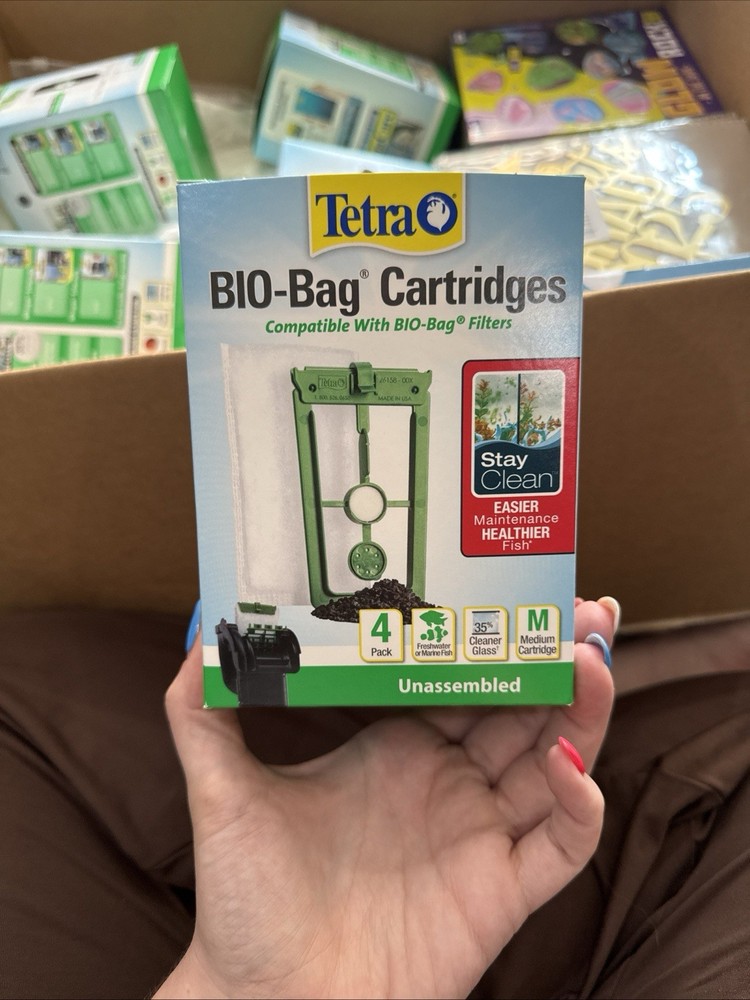 Tetra Filter Cartridges 4 Pack Medium Unassembled