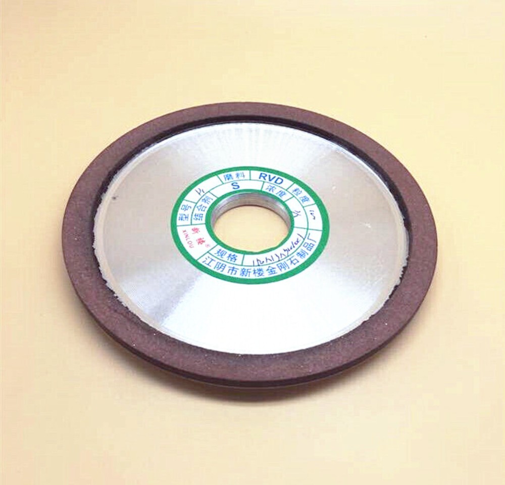 100 125 150mm / 4" 5" 6" Diamond Grinding Wheel Dish Type Select OD Grit [M3]