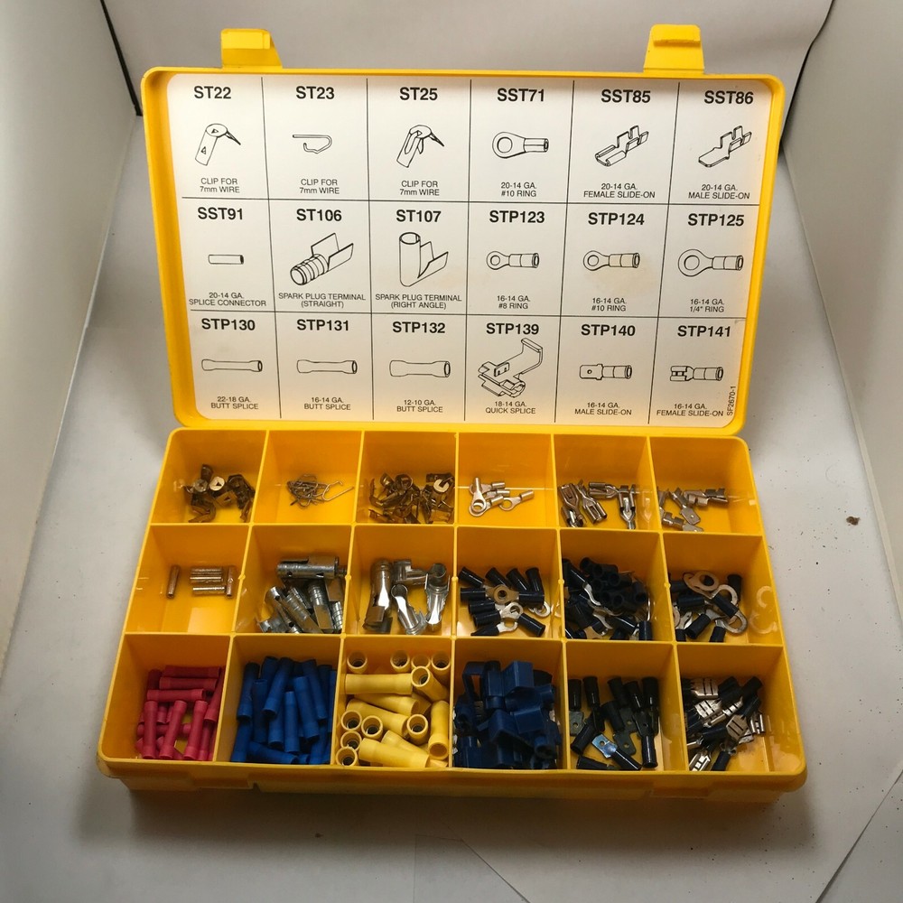Standard STA-12 Insulated Wire Terminal & Spark Plug Connector Assortment Kit