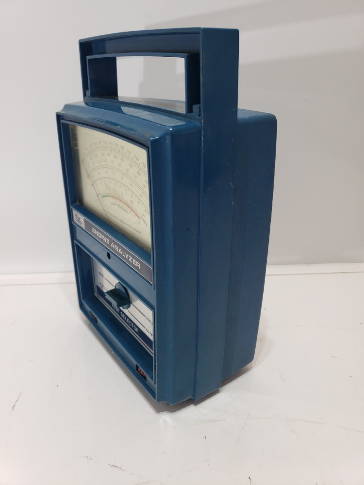 Vintage Kar Check Engine Analyzer Blue Untested