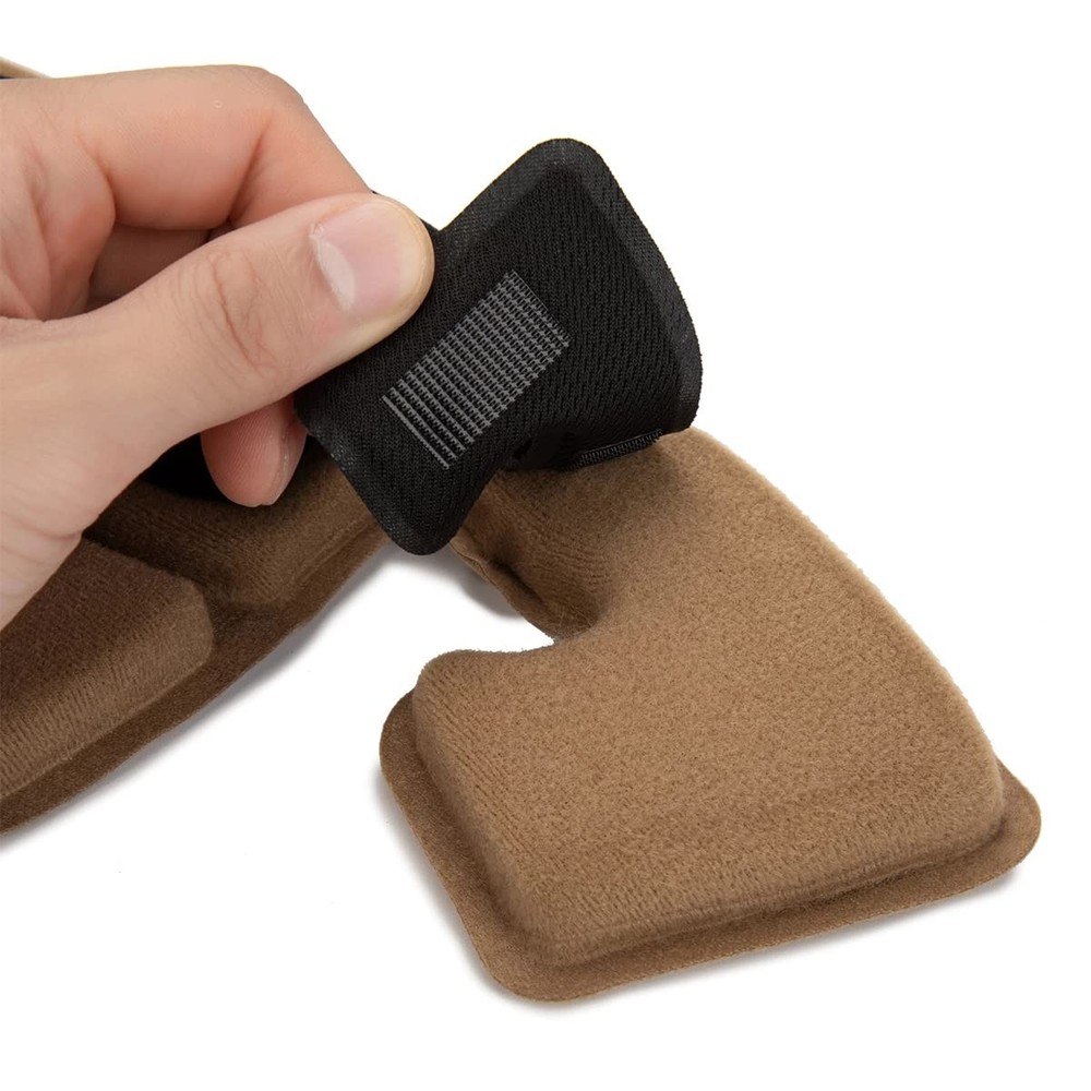 Tactical Airsoft Helmet Memory Foam Pad Padding Protective One Size, Black