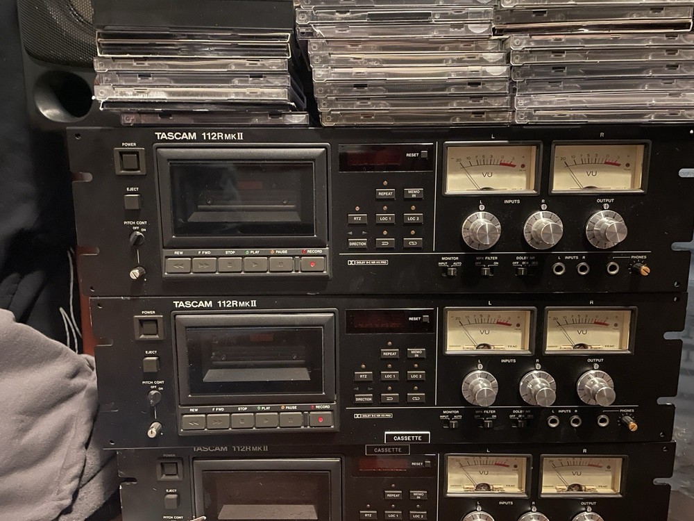 Tascam 112 MKII Studio Cassette Tape Deck