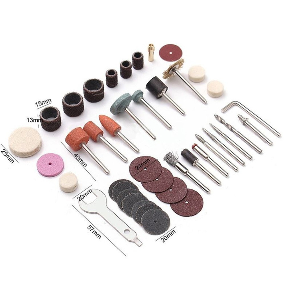 Versatile Grinding Polishing Kit 40pcs Mini Electric Drill Accessories