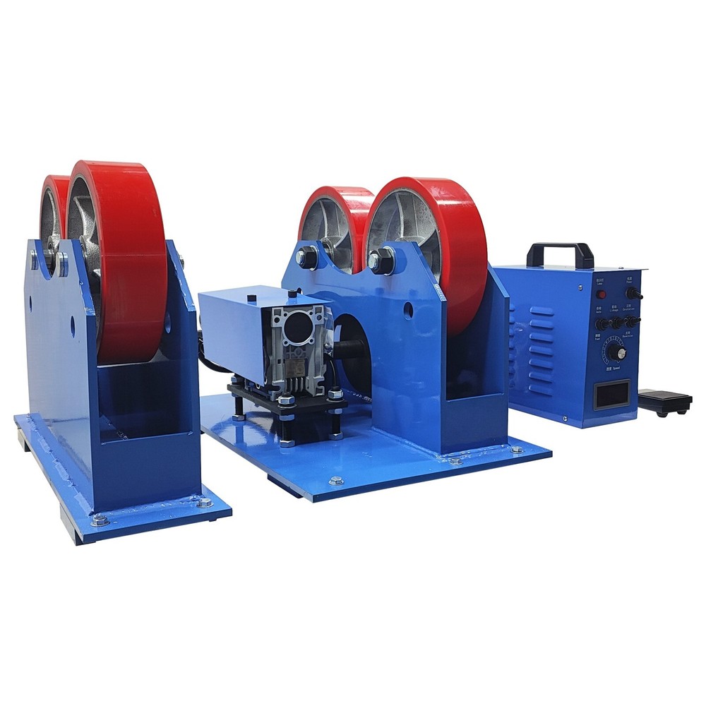 4400LBS Welding Roller Rack Digital Display Welding Turning Rolls Linkage Roller