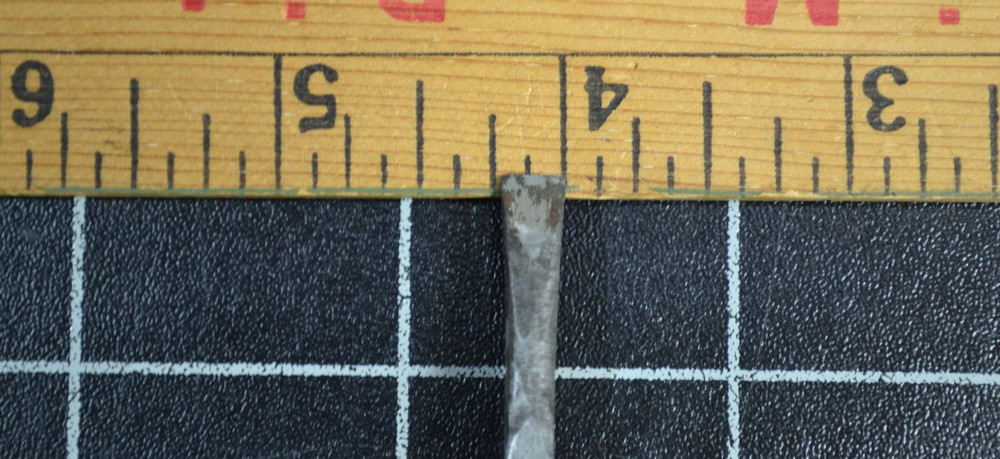 C. MAIERS - 3/16" CHISEL - ALL ORIGINAL WITH NICE DECORATED HANDLE