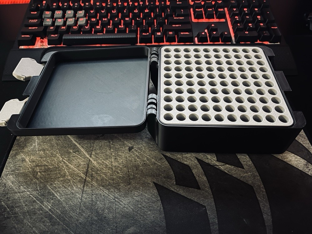 .300 Black Caliber 81 Rounds Ammunition Storage 3D Printed Container