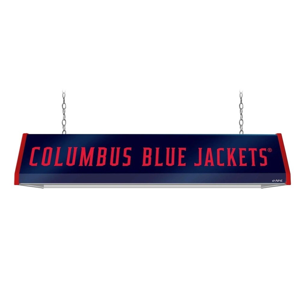 Columbus Blue Jackets 40” Pool Table Light