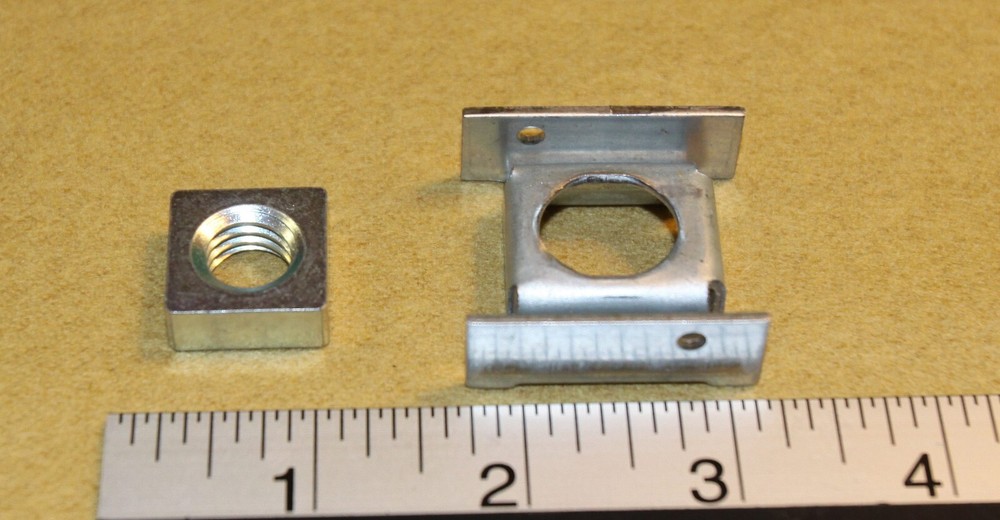 Dixie Narco model 368, 440, 501 floating door locking nut & cage - New