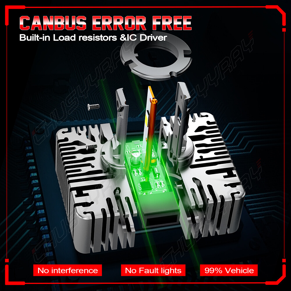 LED Headlight Bulb for Chevy Silverado 1500 2016 2017 2018 High Low Beam 38000LM