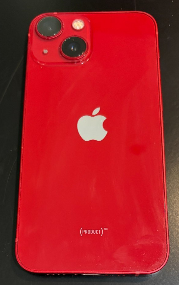 APPLE iPhone 13 Mini 256GB Fully Wiped & Unlocked Red 84% Max Battery BOX