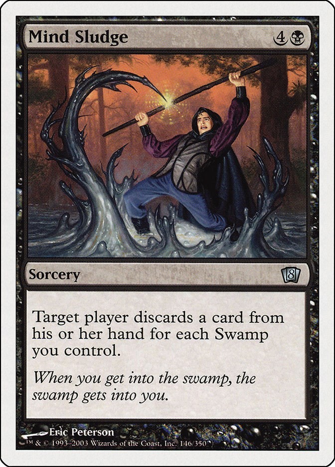 Mind Sludge 8th Edition 146 MTG MP