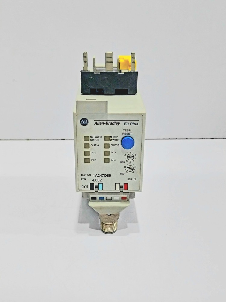 ALLEN BRADLEY 193-EC2DD SOLID STATE VOERLOAD RELAY SER C E3 PLUS 9.45 A