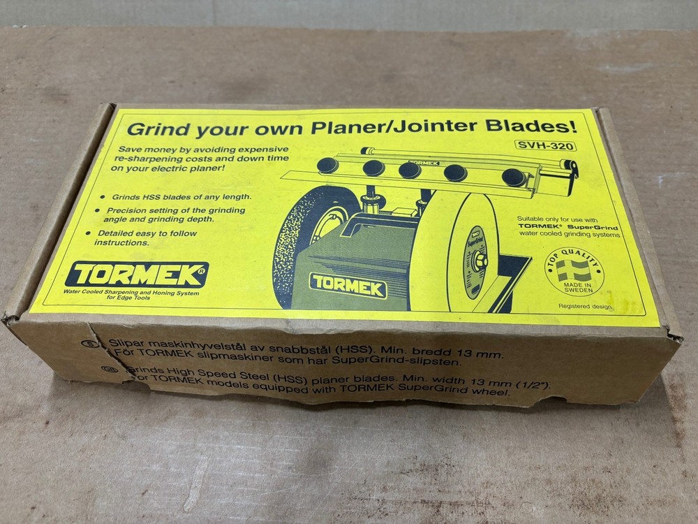 Tormek SVH-320 Planer / Jointer Blade Sharpening Jig
