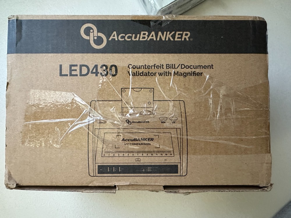 AccuBanker LED430 Counterfeit Bill and ID Detector