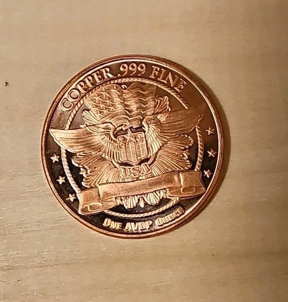 Copper Round 1 oz. Mercury Head Type (1 Lot)