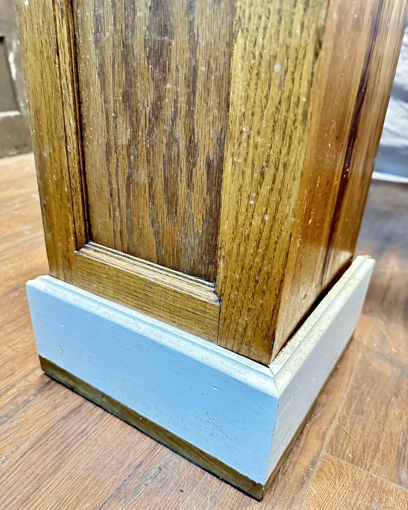 Fluted Oak Corinthian Column Pair GA20448