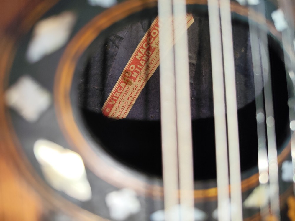 Mandolin 4/4 Viscardo Maccolini 1920 Milan 曼陀林 만돌린マンドリン