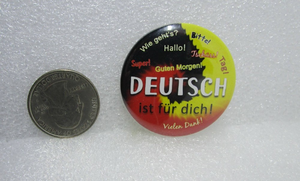 Deutsch Ist Fur Dich! Button Pin