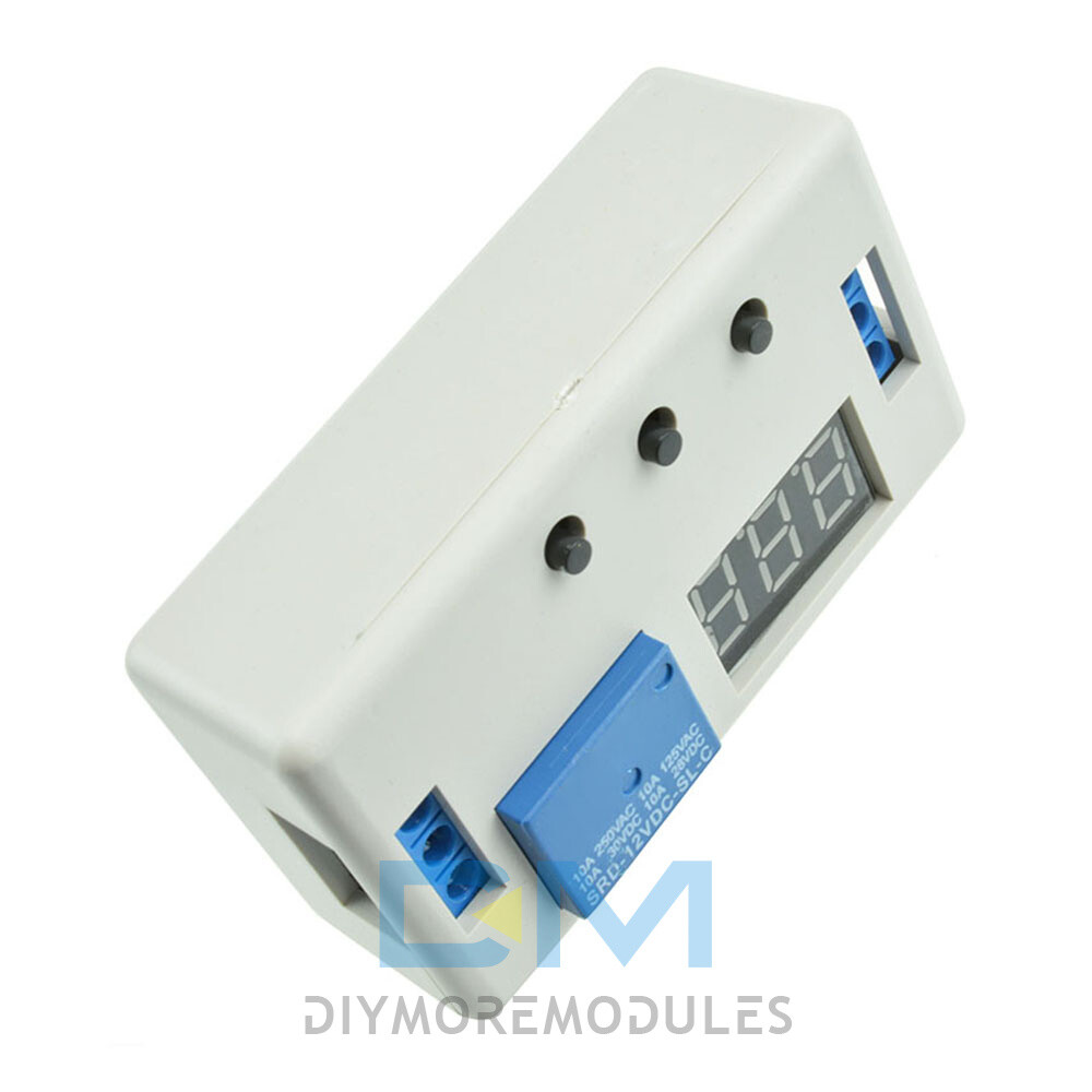 DC 12V LED Digital Display Home Auto Delay Timer Control Switch Relay Module