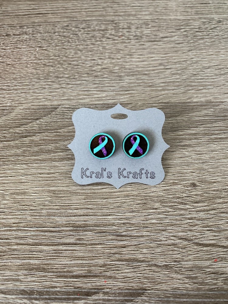 Suicide Awareness Earrings