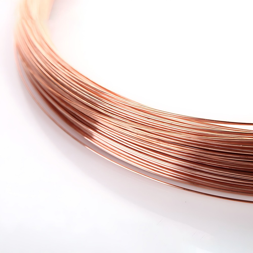 Pure Copper Wire Bare Uncoated Assorted Sizes Ø0.2mm-5mm Round Solid Copper Wire