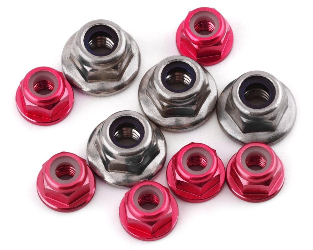 175RC Pro2 Sc10 Nut Kit (Pink) (10) [175-18145]