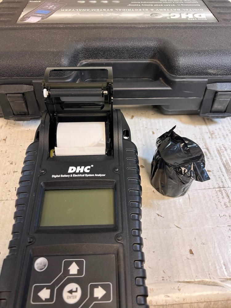 DHC BT2010 Digital Battery & Electrical Analyzer Tester W/ Case & Manual TESTED