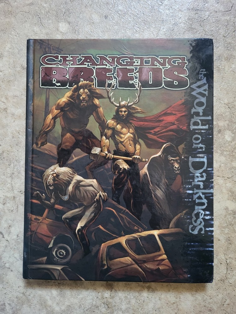 Changing Breeds White Wolf Hardcover 2007