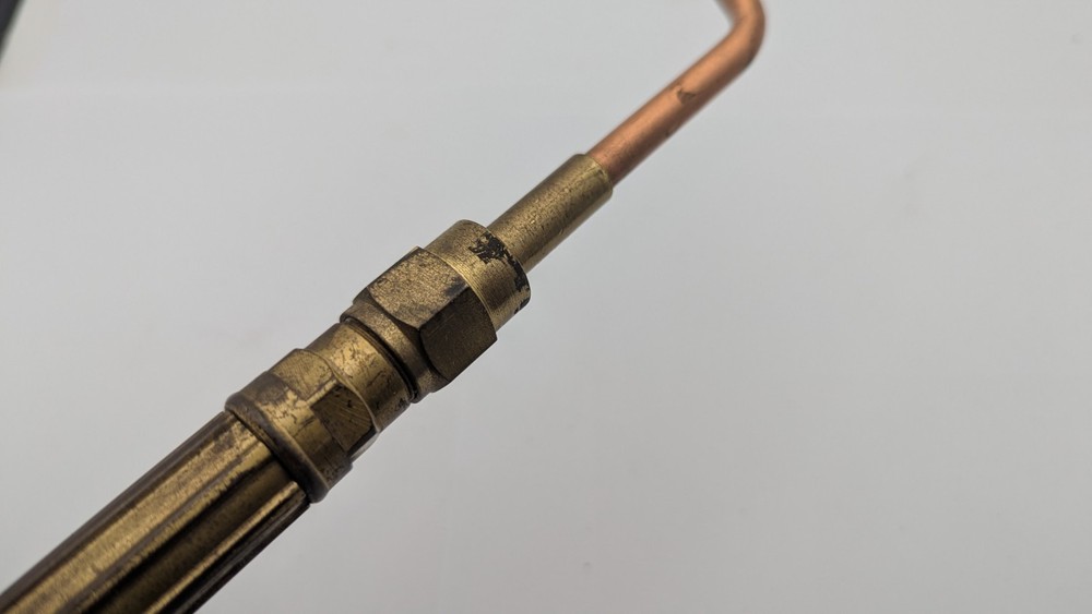 VINTAGE GENTEC Torch Handle 142T AND TIP - UNTESTED