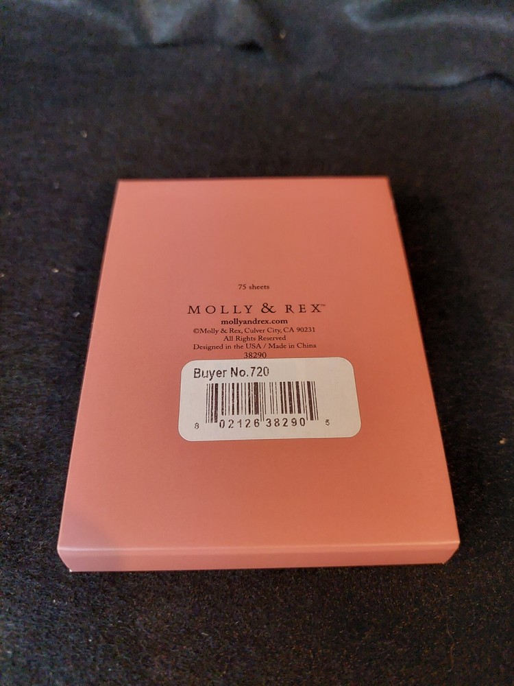 4 Small Dog & Floral Notepads