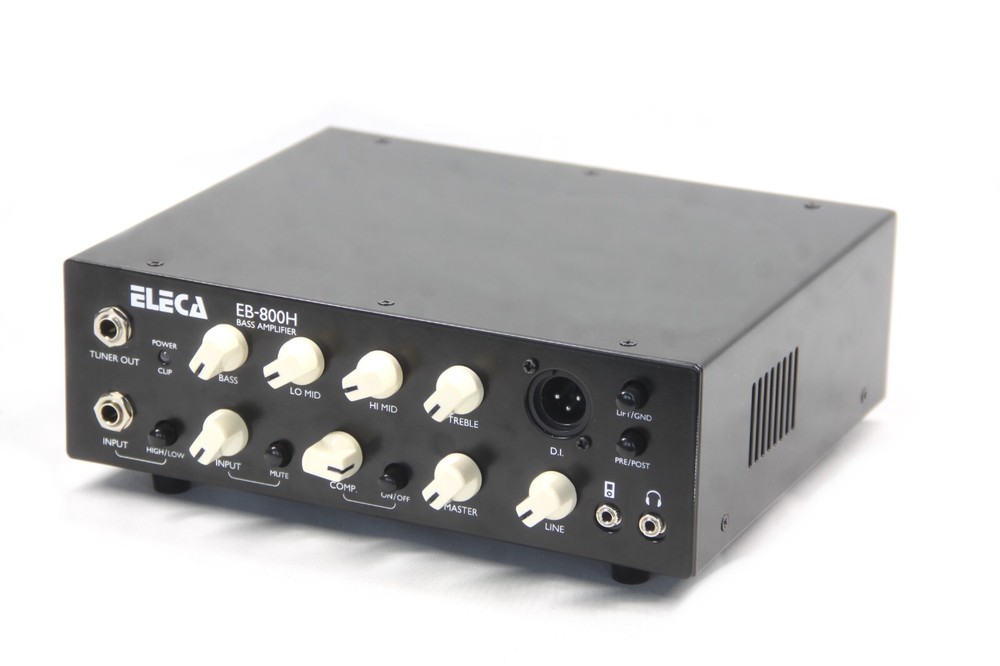 ELECA Bass Amp Head, Class-D 800W, EB-800H