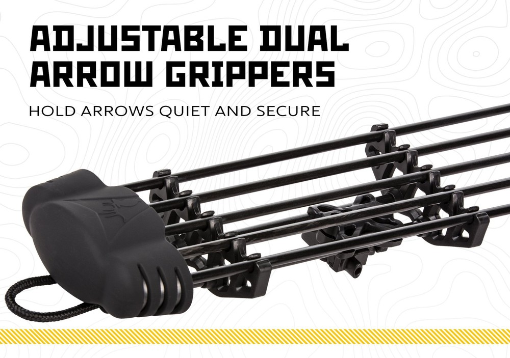 5-Spot Archery Arrow Quiver, Black