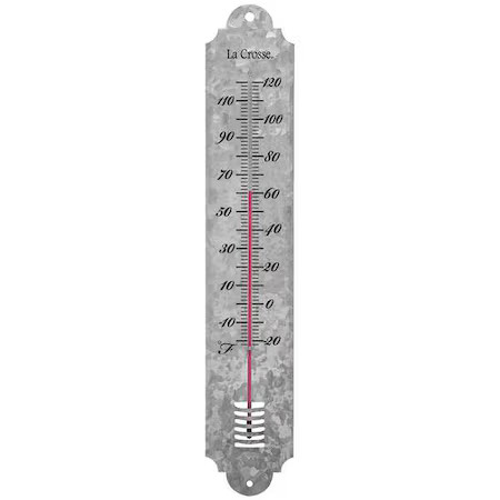 La Crosse Technology 204-1550 Galvanized Thermometer