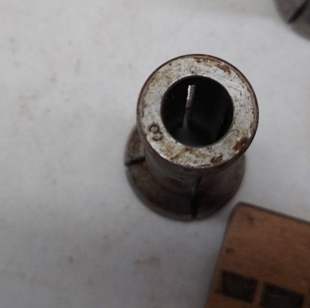 3 - Case Trimmer Collet #1, #3, #4 Reloading Equipment Tool