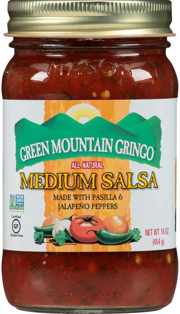 Green Mountain Gringo Medium Salsa (Pack of 3)