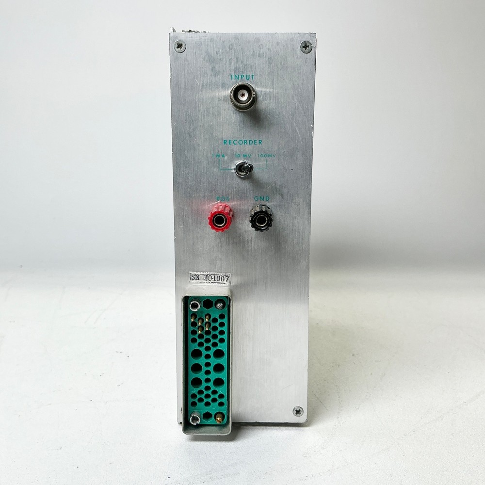 Tested Mech-Tronics Nuclear 775 Linear-Log Ratemeter NIM Module SN 101007